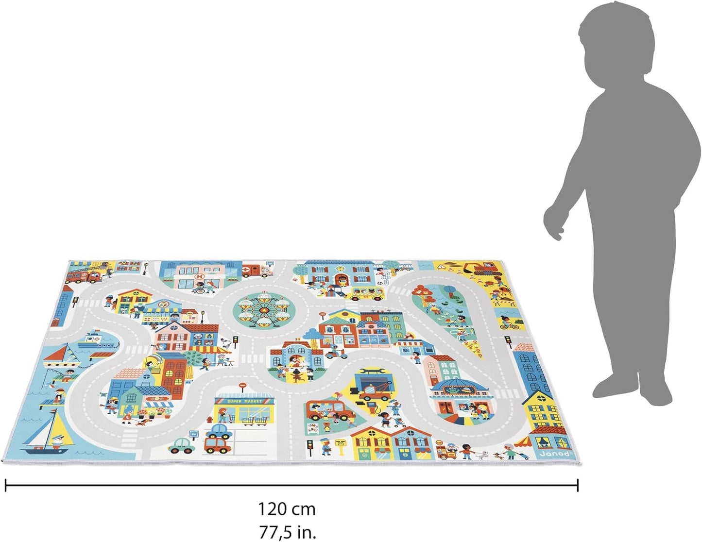 Janod - Cross Roads City Play - Mat