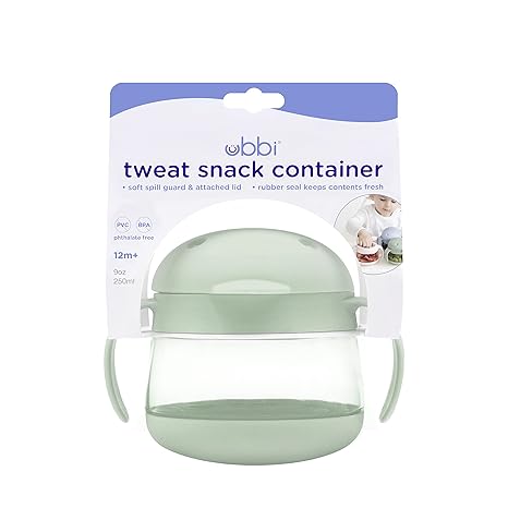 Ubbi - Snack Container - Sage