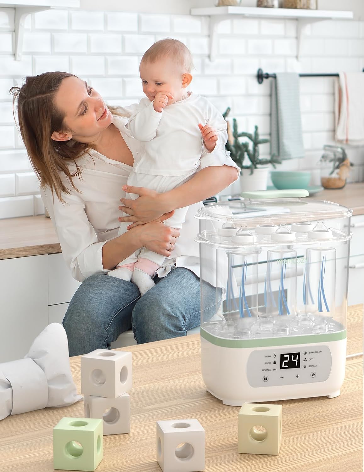 Momcozy - Bottle 8in1 Steriliser And Dryer -