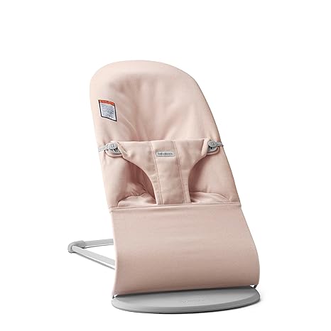 BABYBJORN BOUNCER BLISS WOVEN-LIGHT PINK MEL.