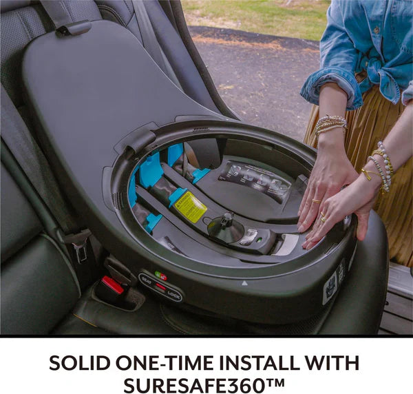 EVENFLO REVOLVE360 SLIM 2-IN-1 CARSEAT CANTON BLACK