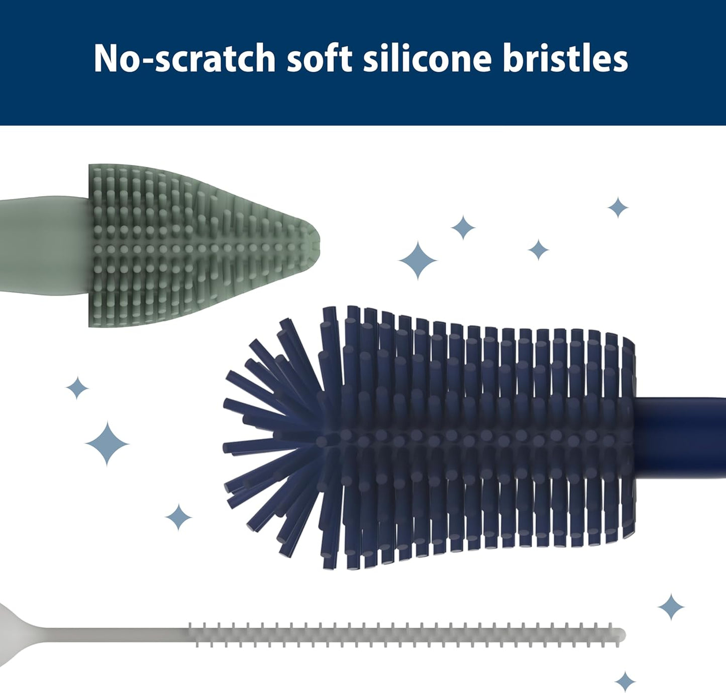DrBrown's - Silicone Brush - Set