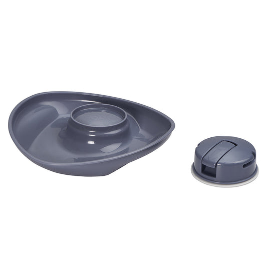 Vital Baby Nourish power' suction plate - natural grape