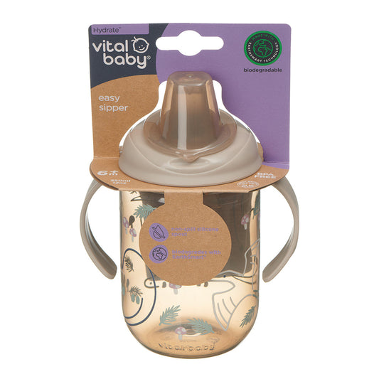 Vital Baby Hydrate easy sipper 350ml - natural stone