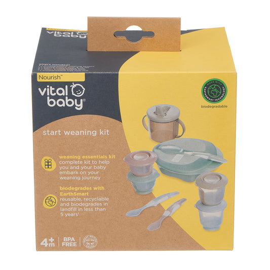 Vital Baby Nourish start weaning kit - natural