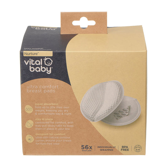 Vital Baby Nurture ultra comfort breast pads 56pk