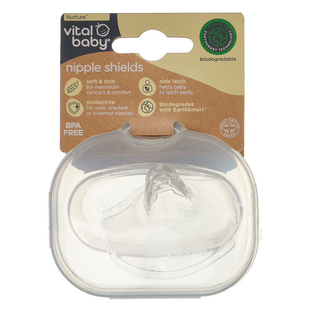Vital Baby Nurture protect & care nipple shields 2pk