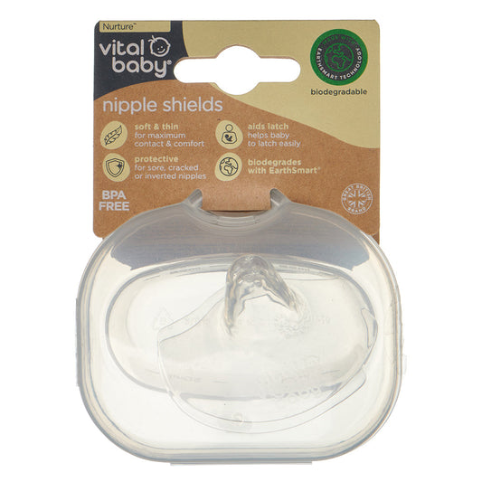 Vital Baby Nurture protect & care nipple shields 2pk