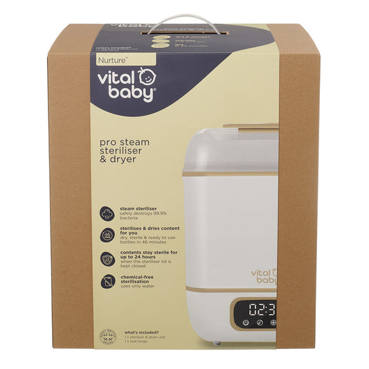 Vital Baby Nurture pro steam steriliser & dryer