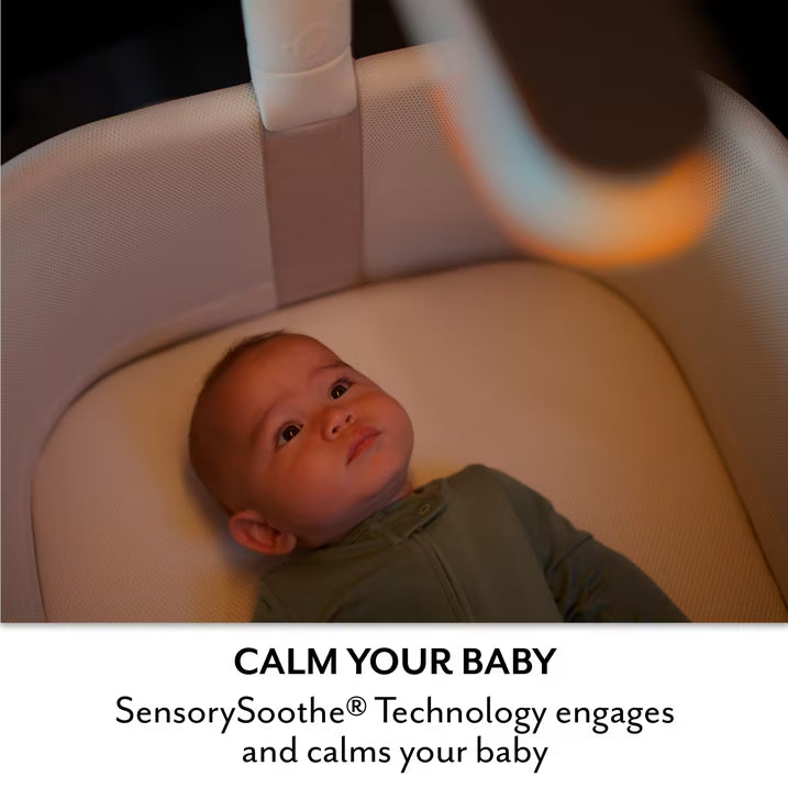 Evenflo - Cora Adjustable Baby Bassinet - Sensory Soothe Technology