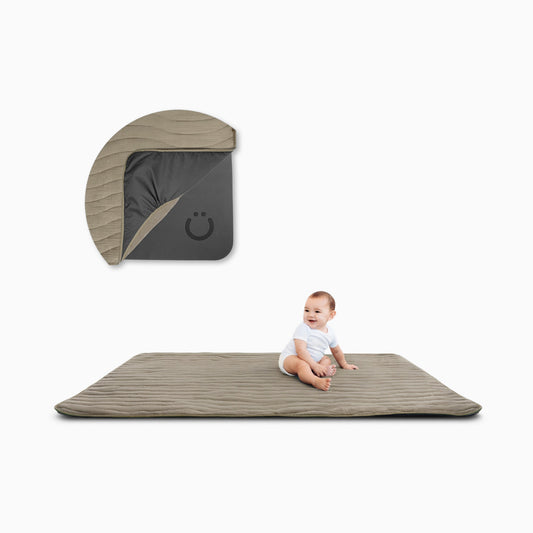 Ubbi - Floor Mat & Cover - Taupe