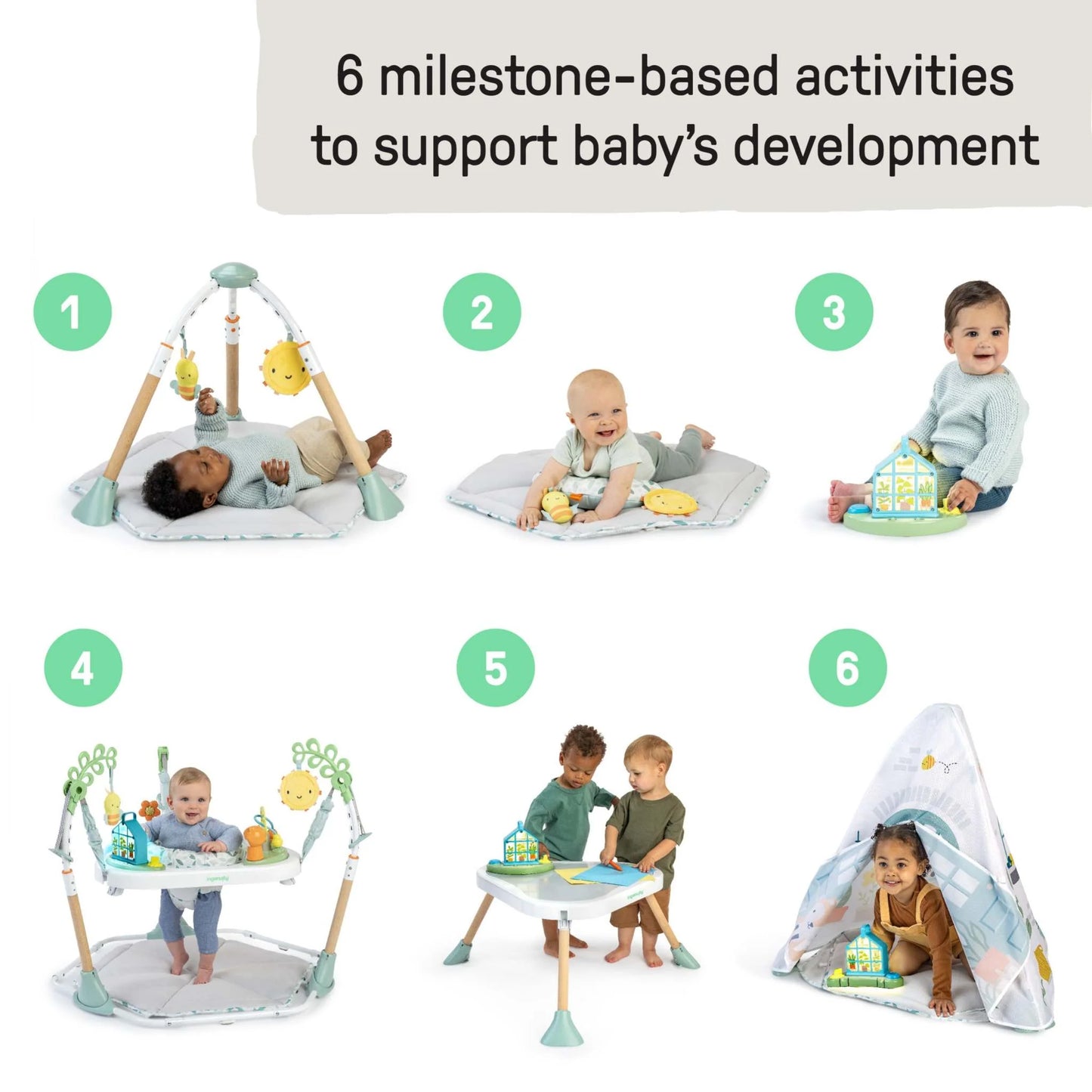 Kids2 - Ingenuity Tummy To Toes - Activity Center - Jumper