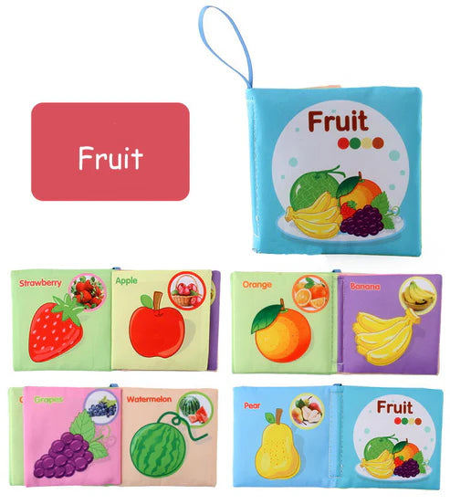 Tumama Kids - Colorful Learning Book - Cloth Book - Animal