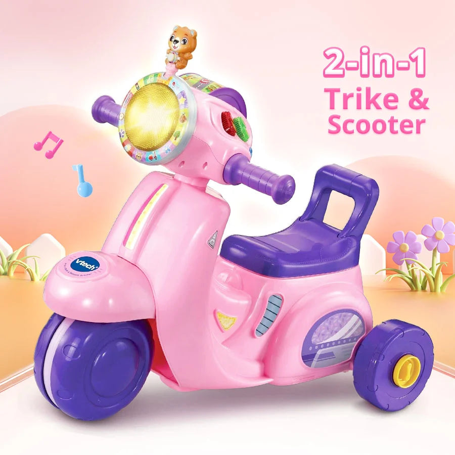 Vtech - 2in1 Ride & Balance Scooter - English