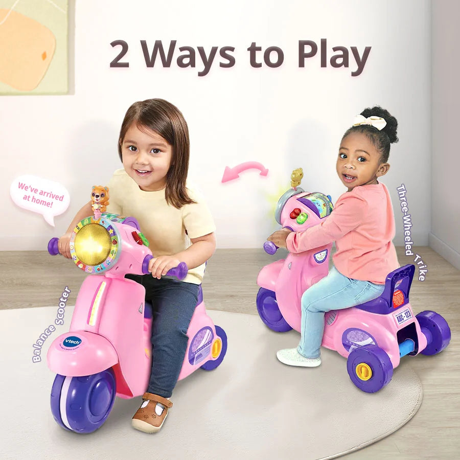 Vtech - 2in1 Ride & Balance Scooter - English