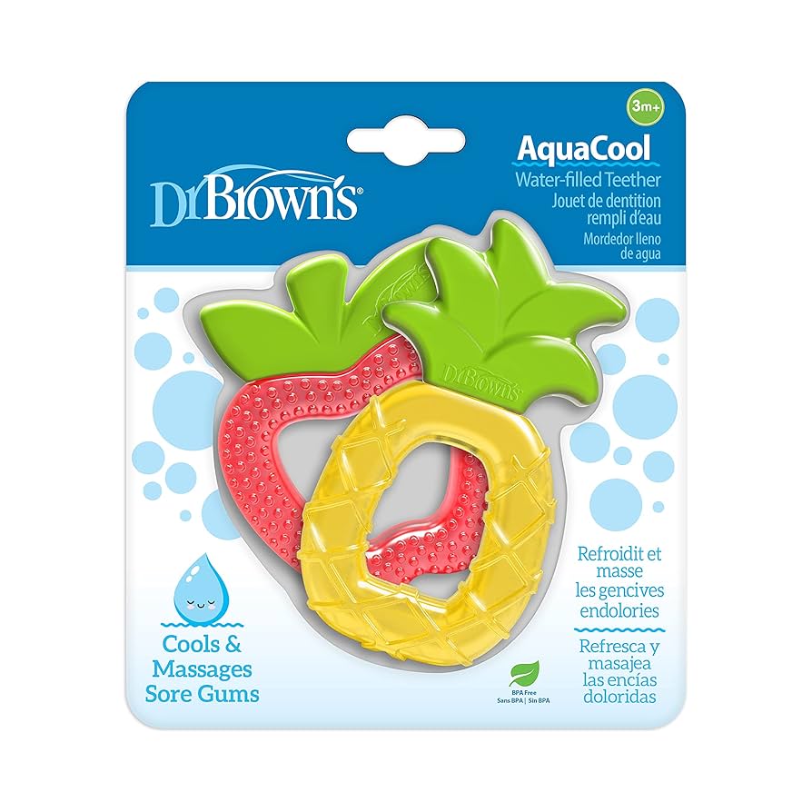 Aquacool Water-Filler Teethers , 2 Pack 3m+