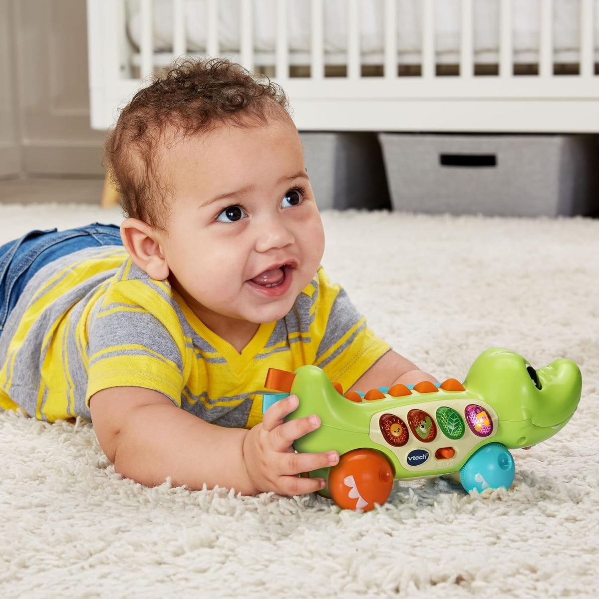 Vtech - Squishy Spikes Alligator - English