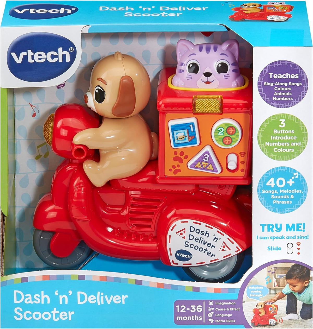 Vtech - Dash & Deliver Scooter