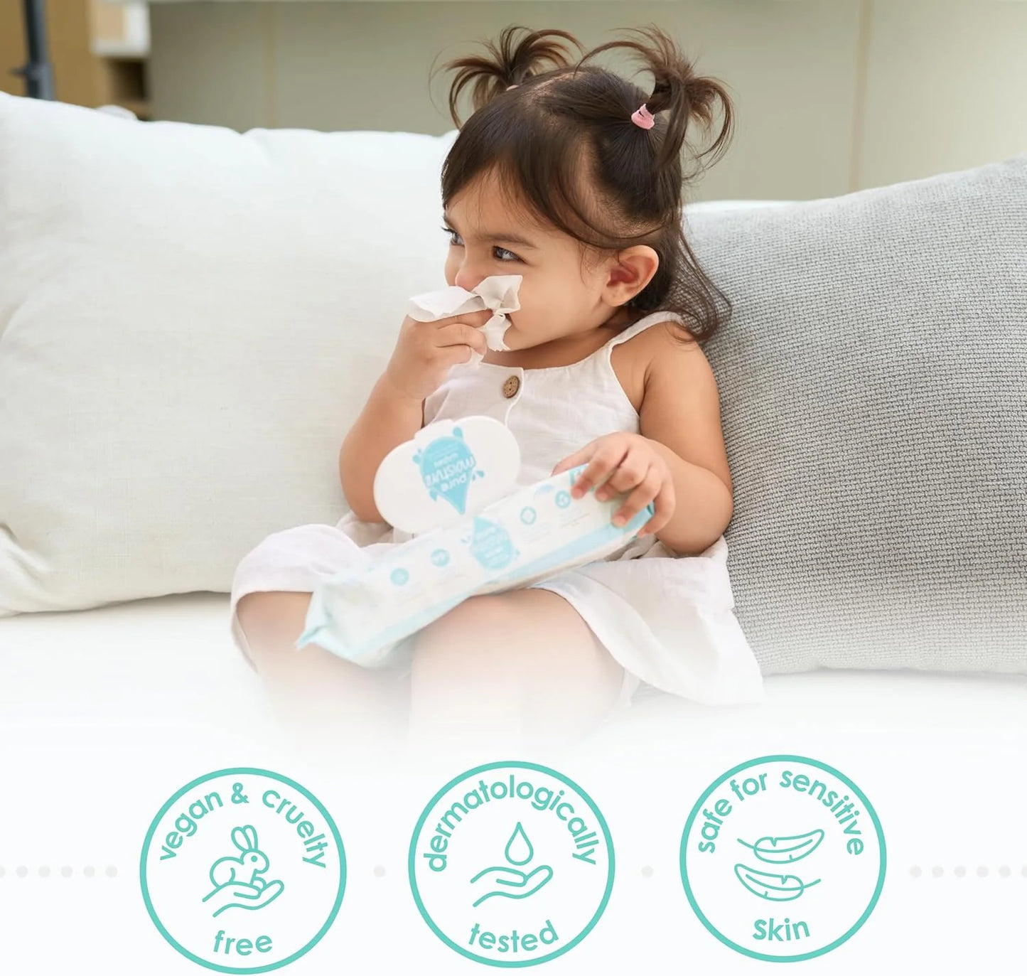 Pureborn - Moisture Water Wipes