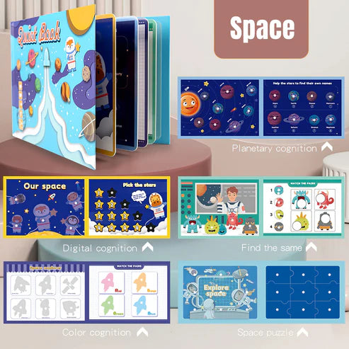 Tumama Kids - Montessori Quiet Book - Animal