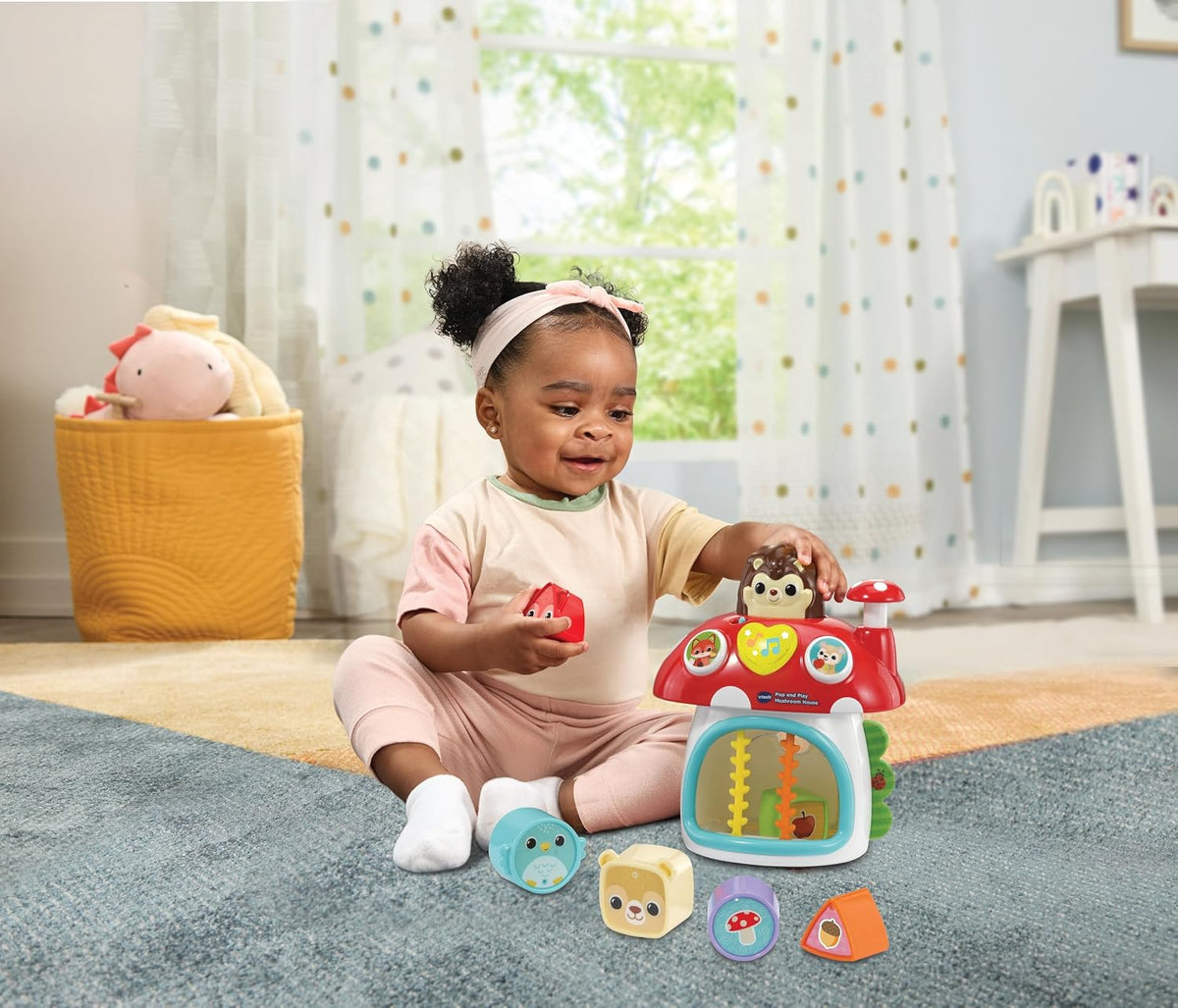 Vtech - Pop & Play Mushroom House
