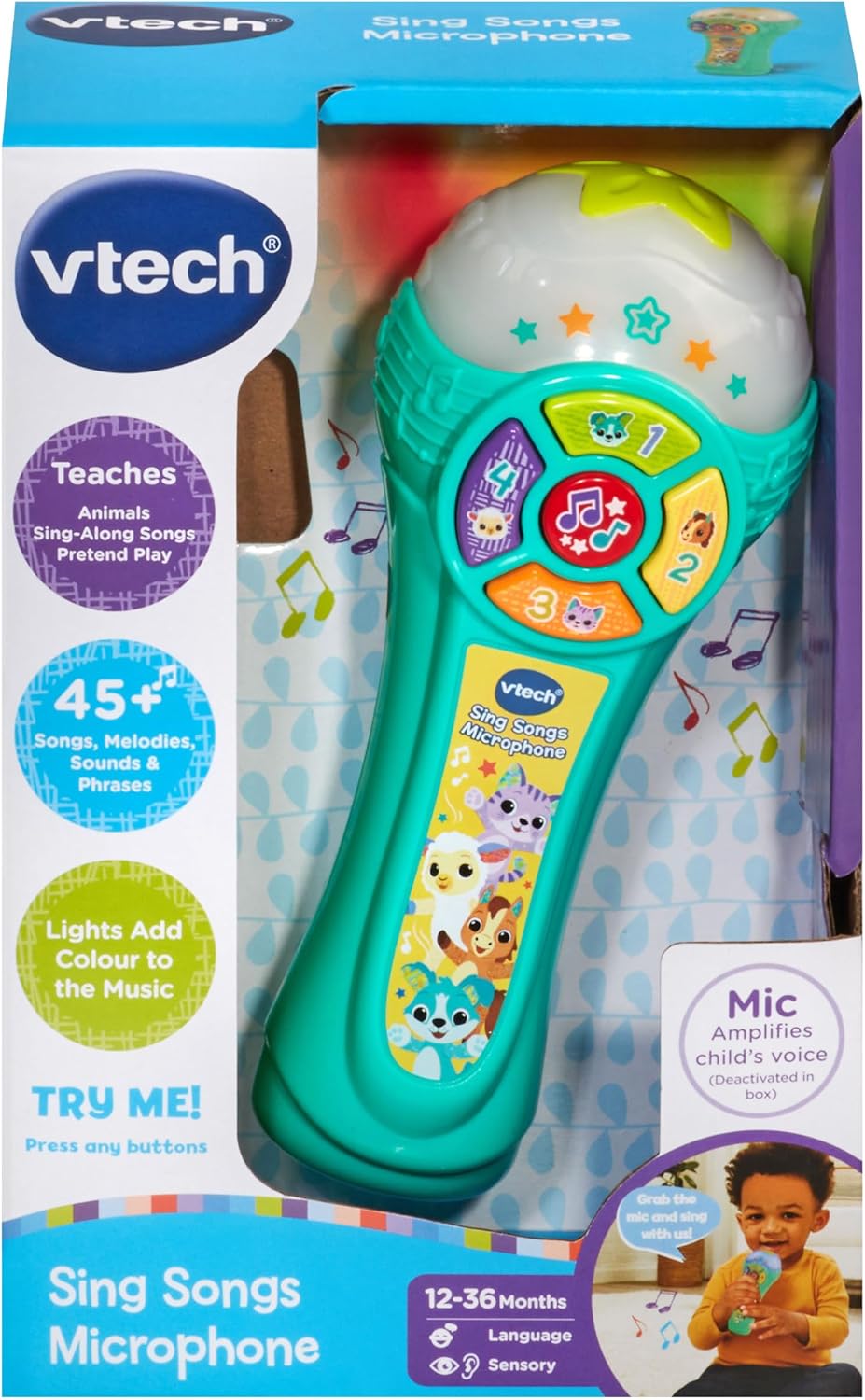 Vtech - Sing Song Microphone - English