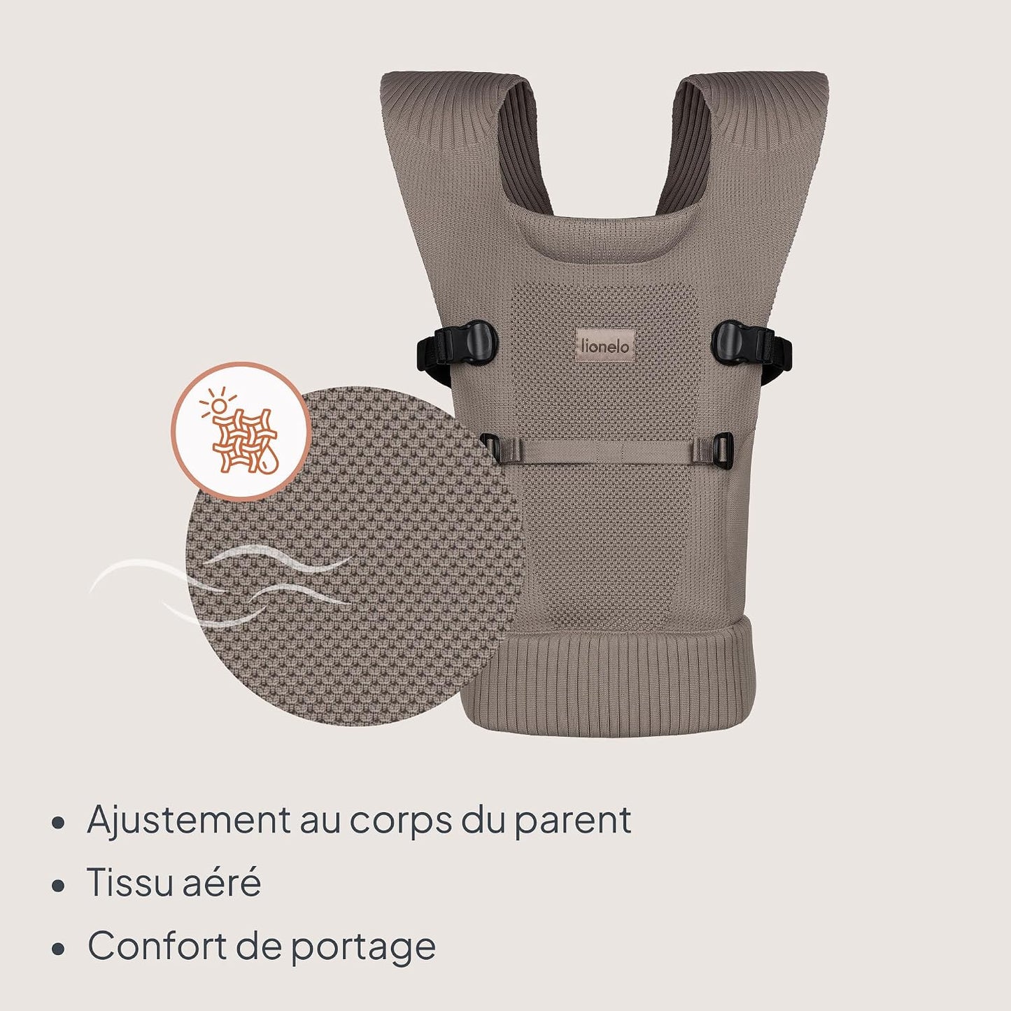 Lionelo - Marbel - Beige Taupe