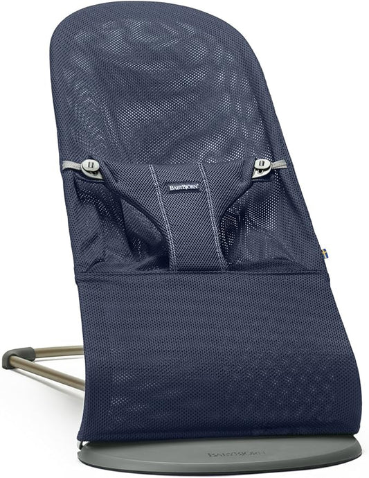 BABYBJORN BOUNCER BLISS MESH - NAVY BLUE