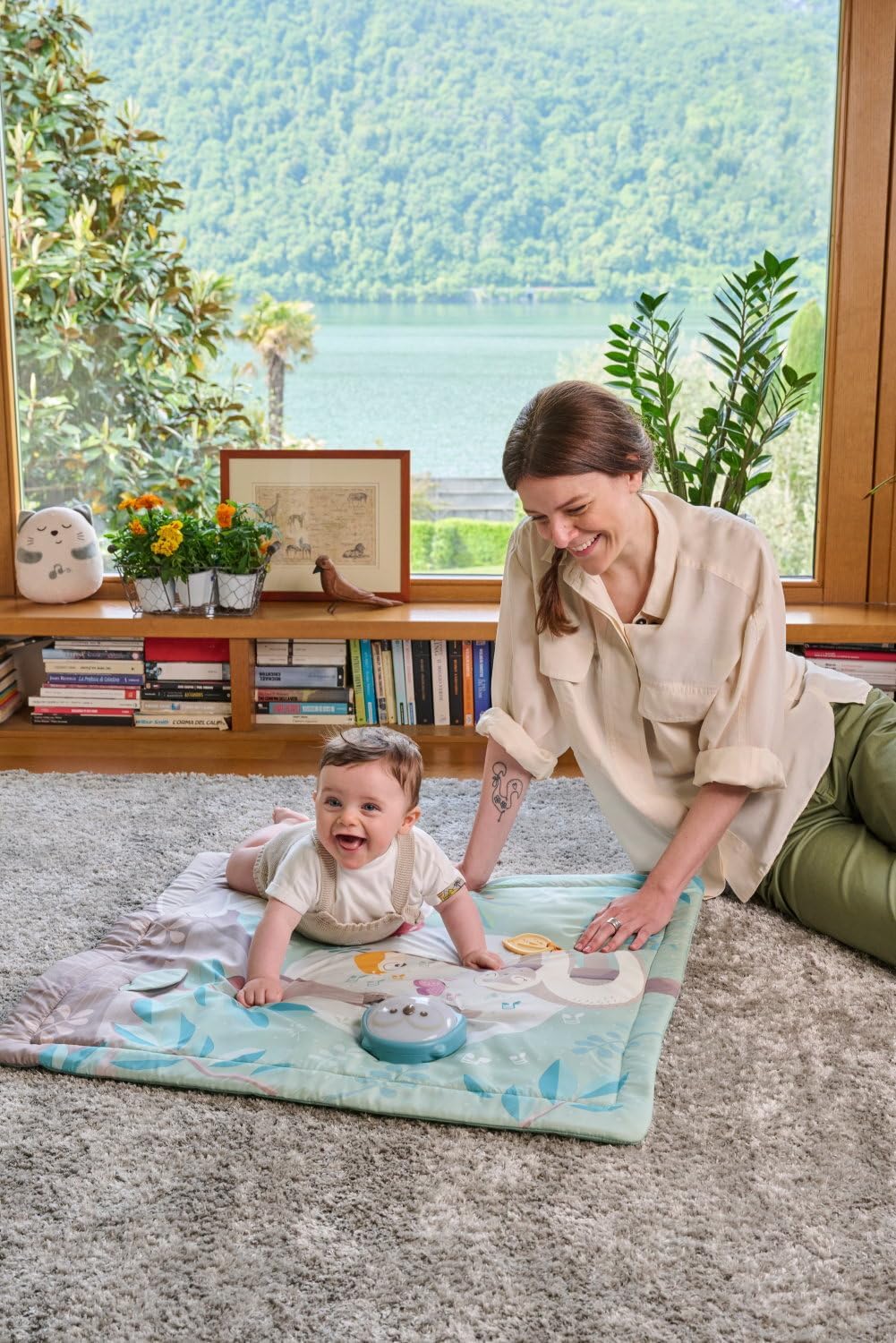 Chicco T - Toy FD 2IN1 Relax & Play Mat - Owly