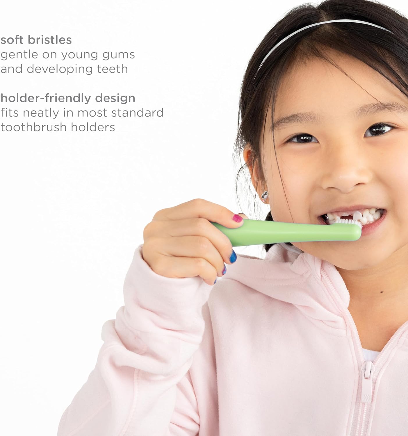 Ubbi - 2 Stage Toothbrush Set