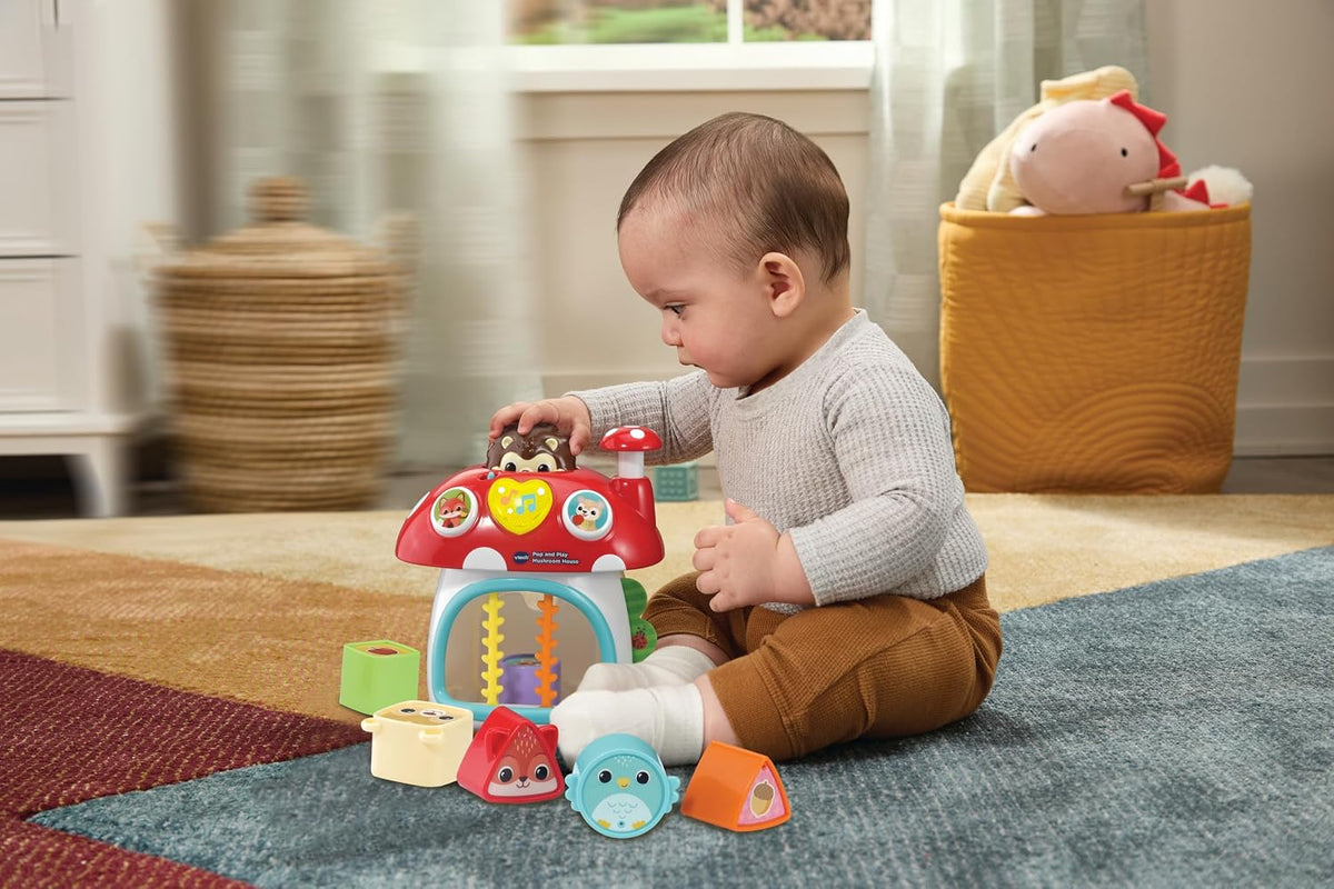 Vtech - Pop & Play Mushroom House
