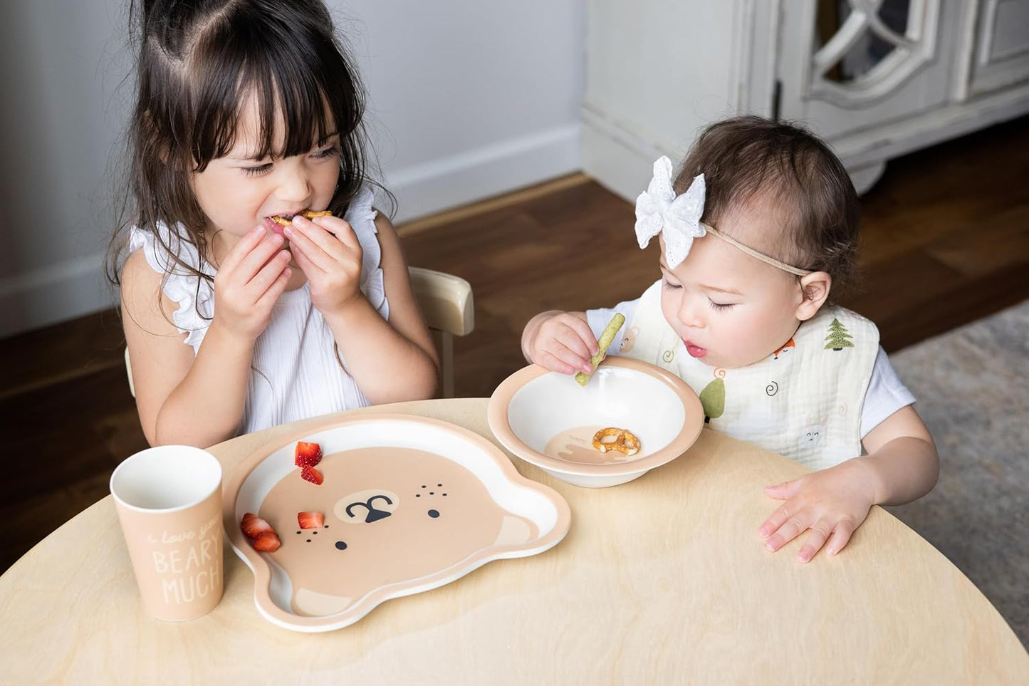 Pearhead - Bamboo Feeding Set - Bear