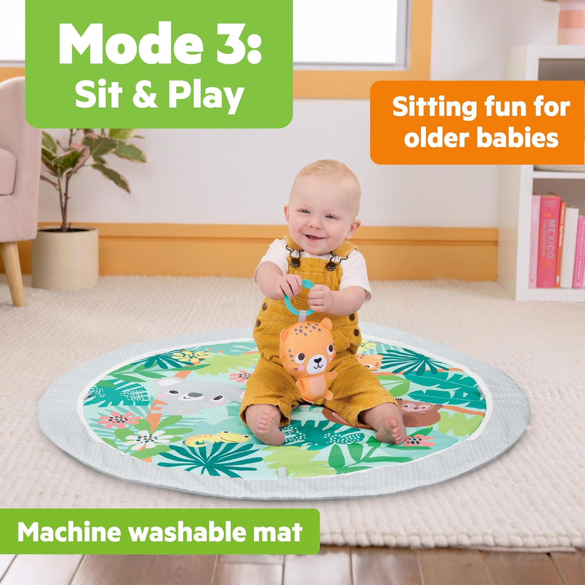 Kids2 - BS Wild Rain Forest Foldaway - Gym Mat