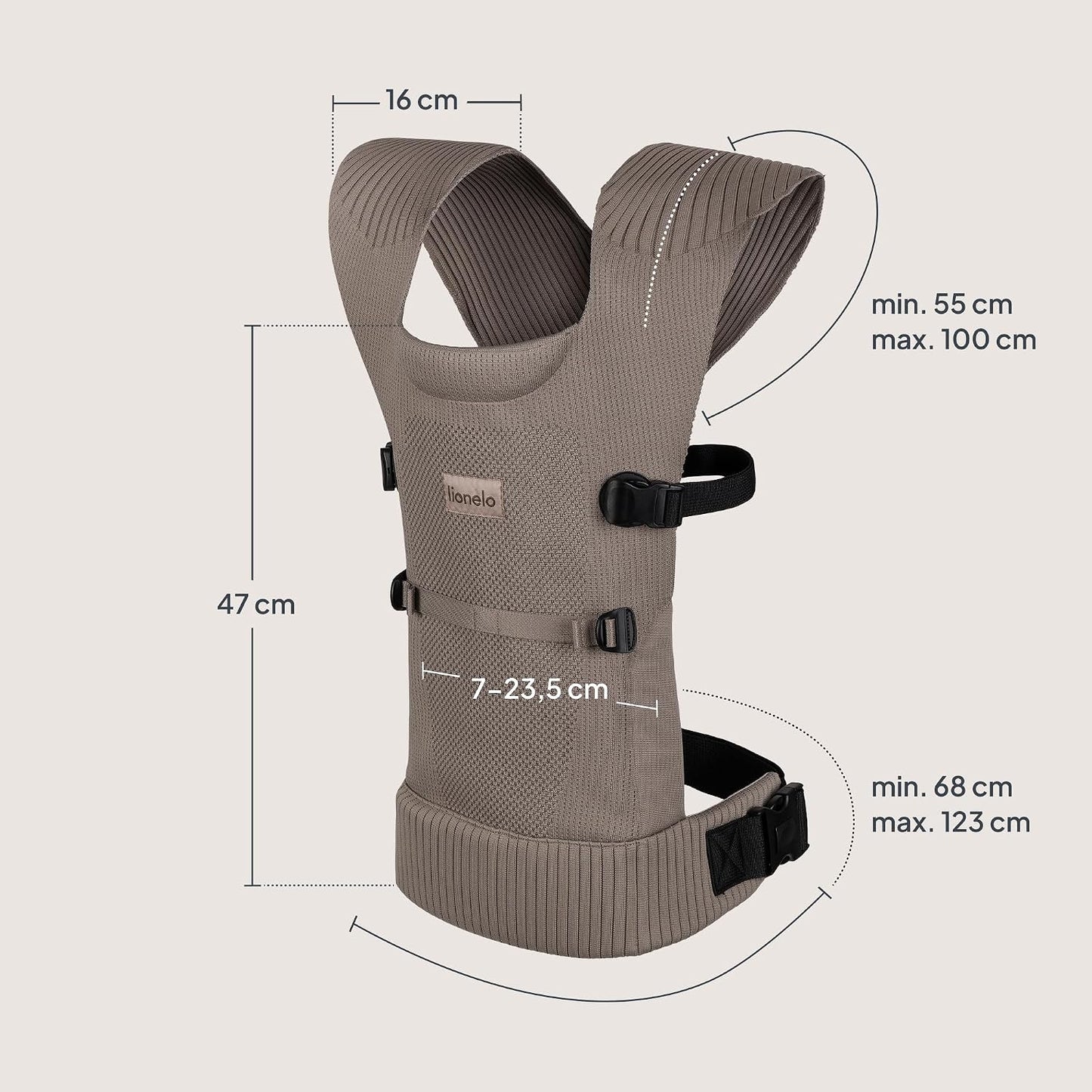 Lionelo - Marbel - Beige Taupe
