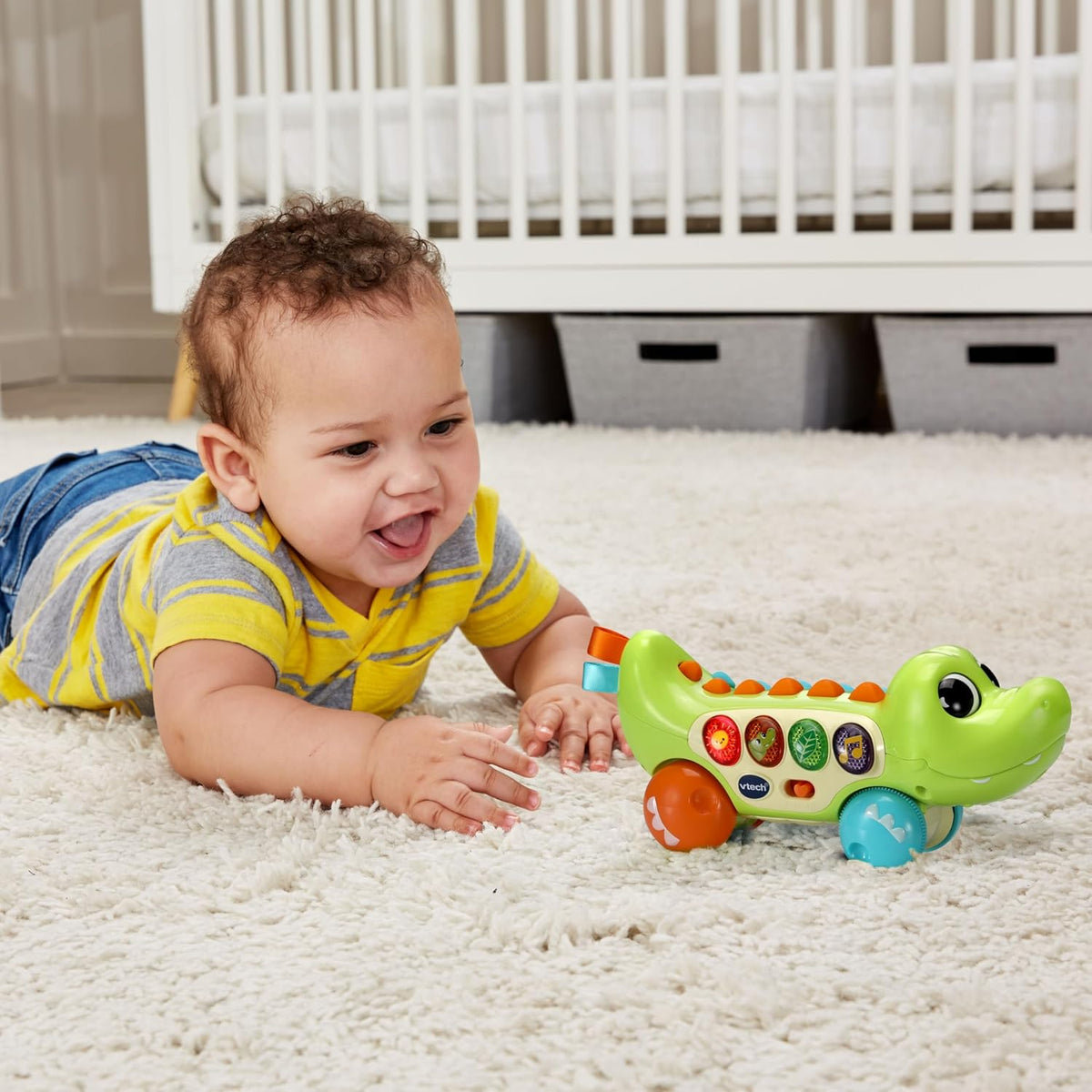 Vtech - Squishy Spikes Alligator - English