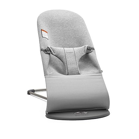 BABYBJORN BOUNCER BLISS 3D JERSEY - LIGHT GRAY