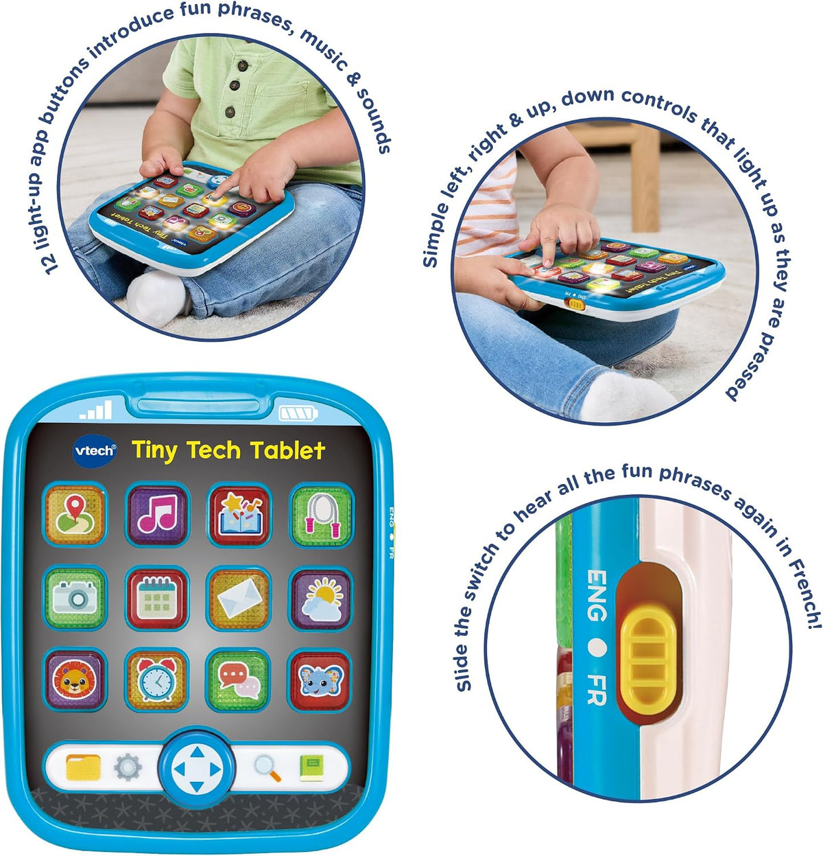 Vtech - Tiny Tech Tablet - ( Bilingual)
