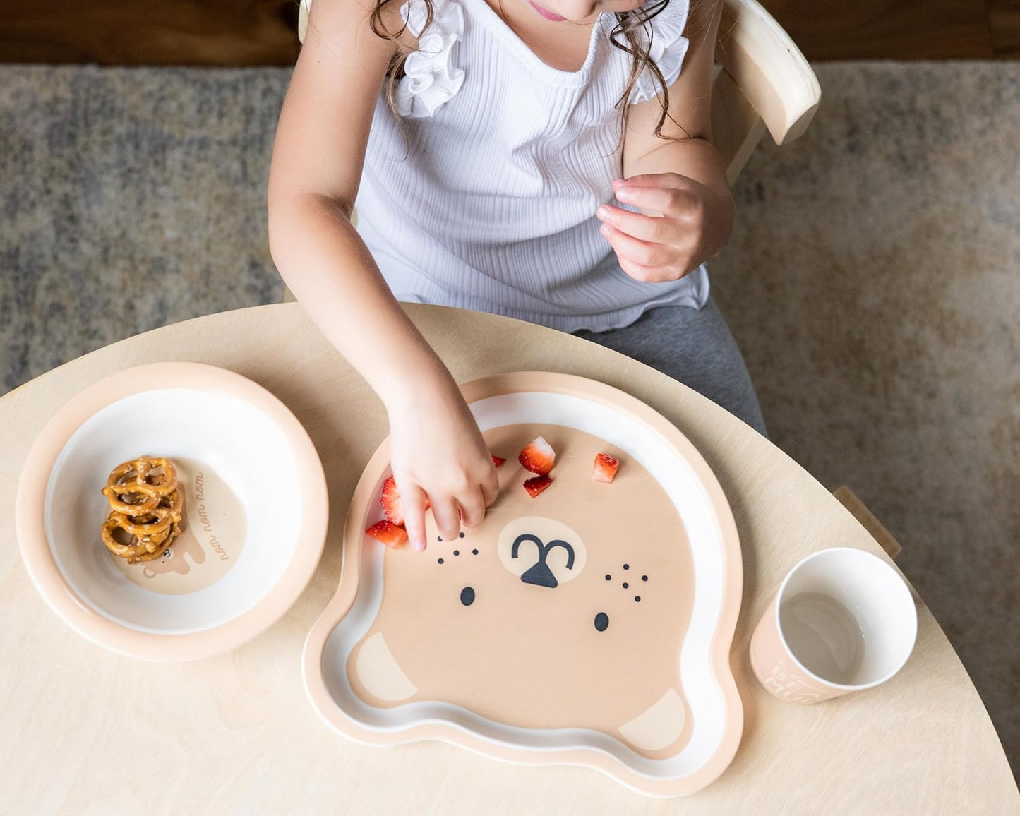 Pearhead - Bamboo Feeding Set - Bear