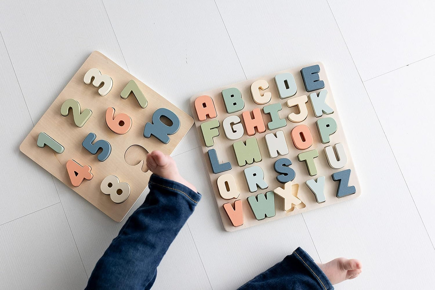 Pearhead - Wooden Puzzle Numbers
