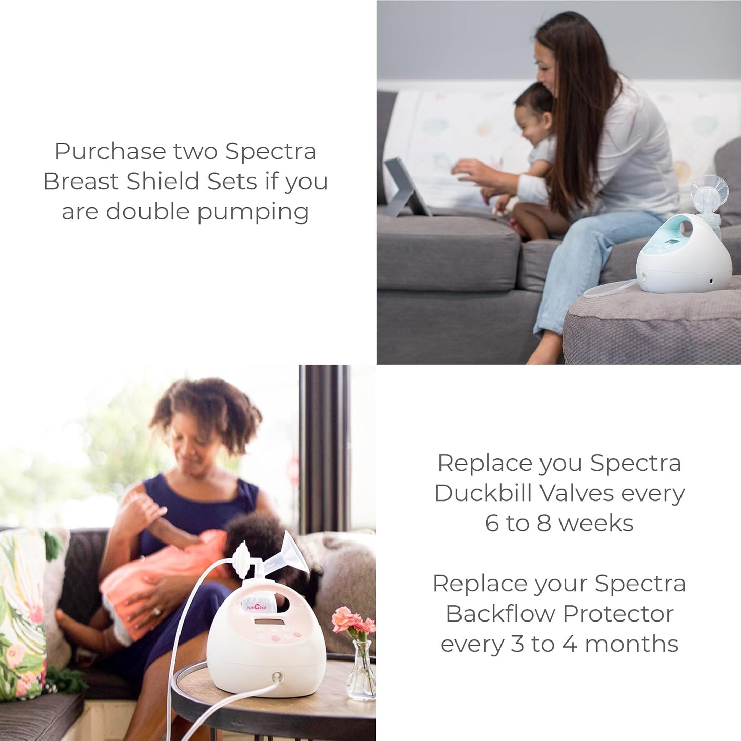 Spectra - Breast Milk Shields - (Xs To Xl )