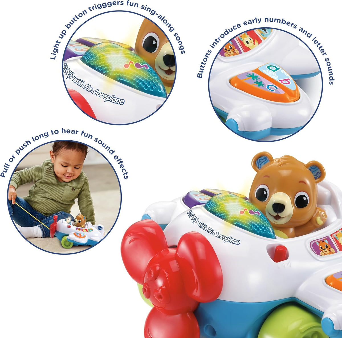 Vtech - 123 Fly With Me - Aeroplane