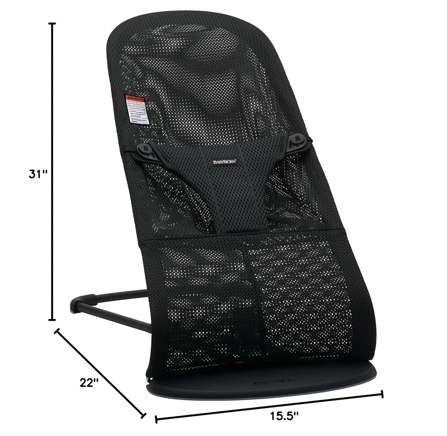 Babybjorn - Bouncer Bliss - Mesh-Black