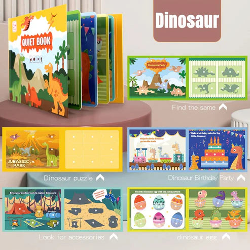 Tumama Kids - Montessori Quiet Book - Animal