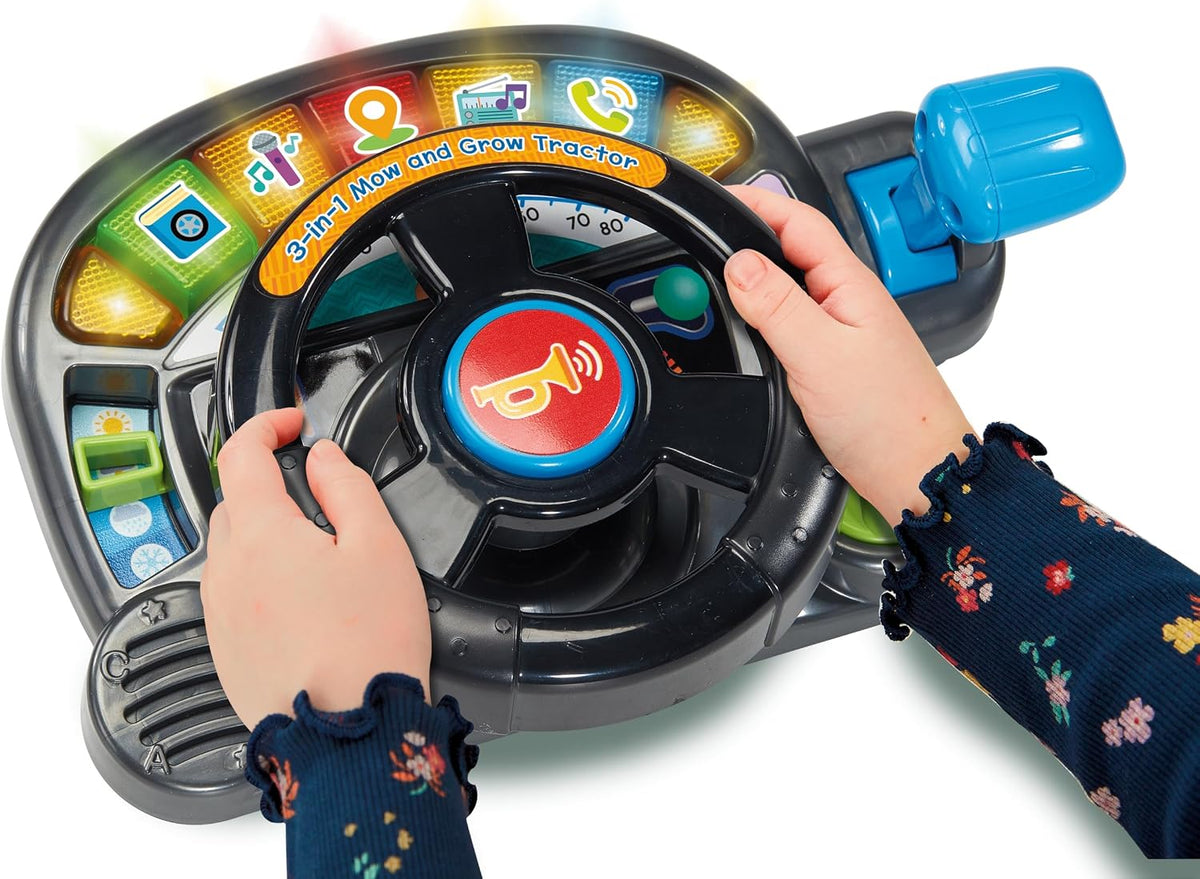 Vtech - 3in1 Mow & Grow Tractor - English