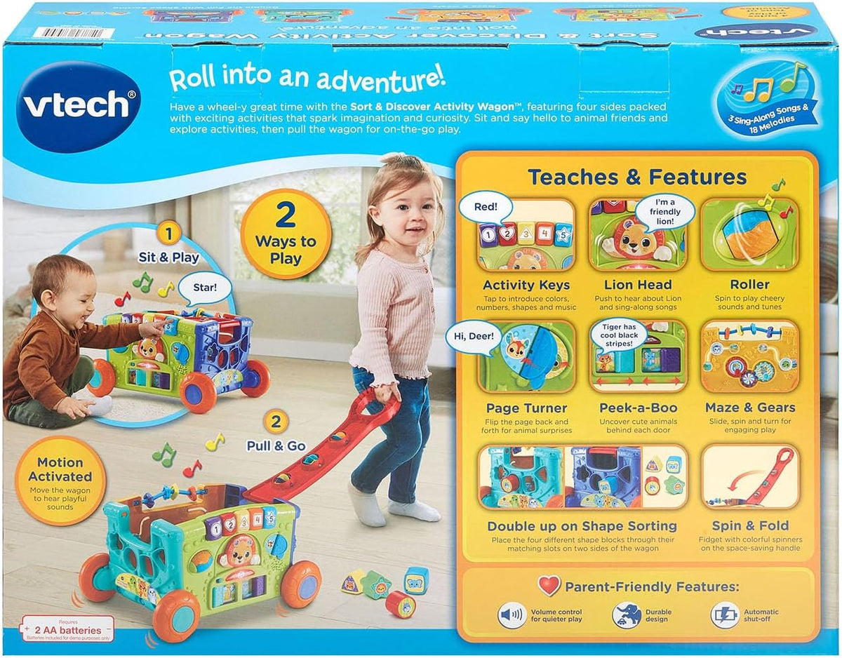 Vtech - Sort & Discover Activity Wagon - English