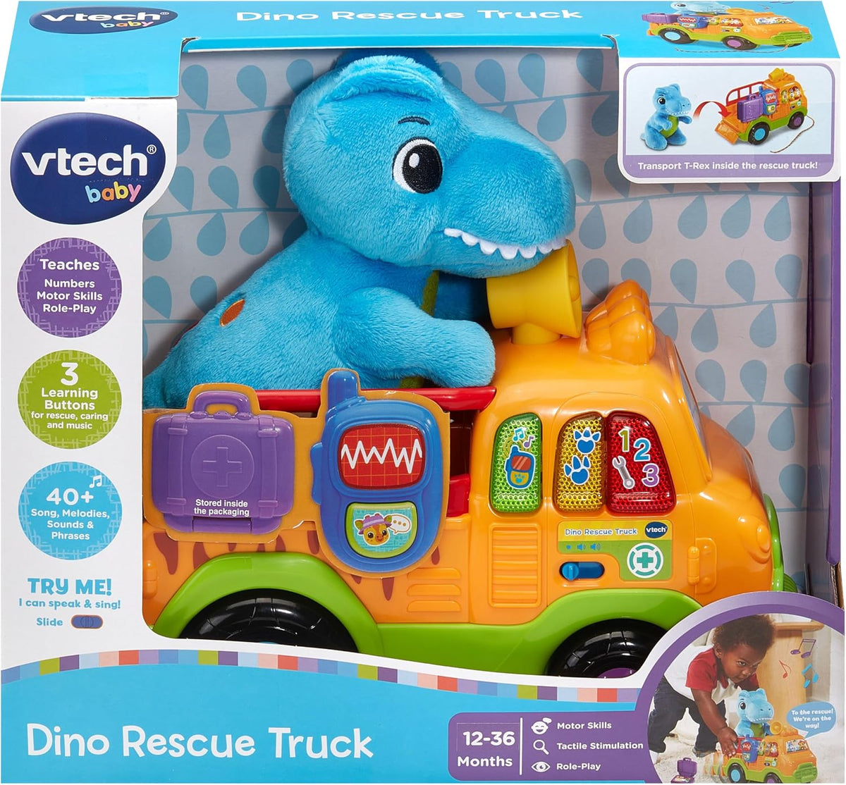 Vtech - Dino Rescue Truck- English