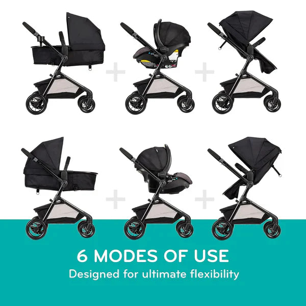EVENFLO PIVOT MODULAR TRAVEL SYSTEM CASUAL GRAY