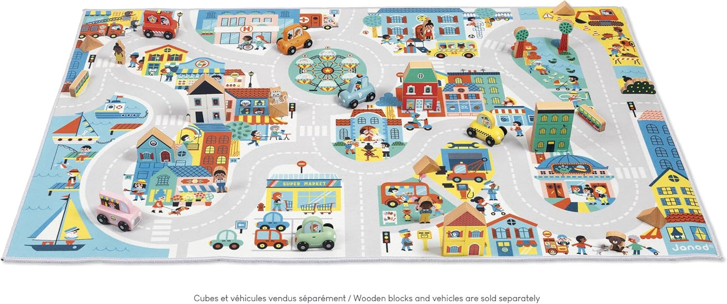Janod - Cross Roads City Play - Mat