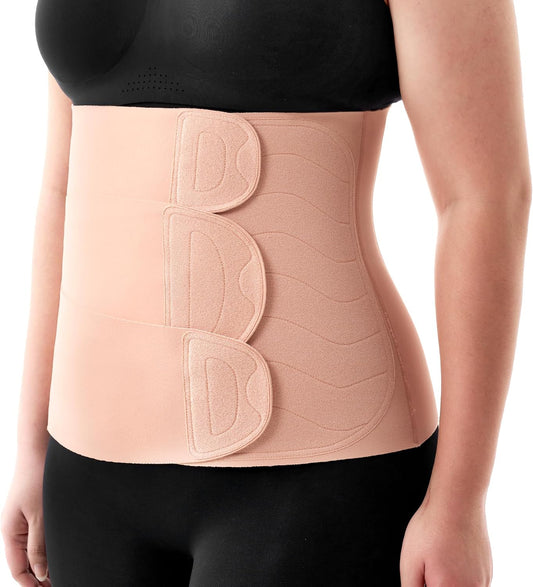 Momcozy - Ergowrap Pink (L) Postpartum Belly Band - Oyster