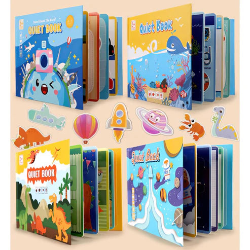 Tumama Kids - Montessori Quiet Book - Animal